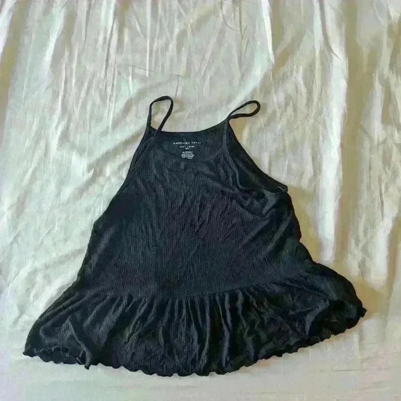 American Eagle,  soft anf sexy, Ribbed cami top, black, Size XS - Picture 5 of 7
